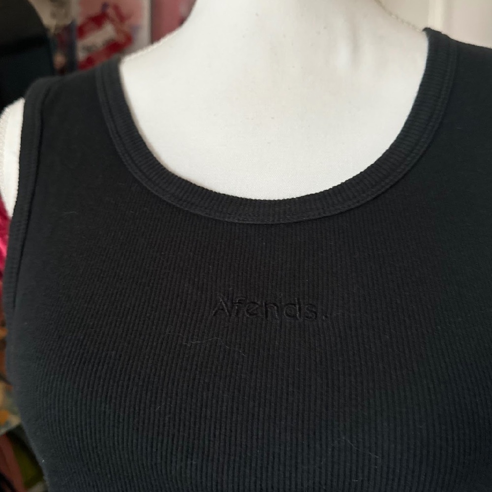 Afends Black Tank Top Small - Picture 3 of 4